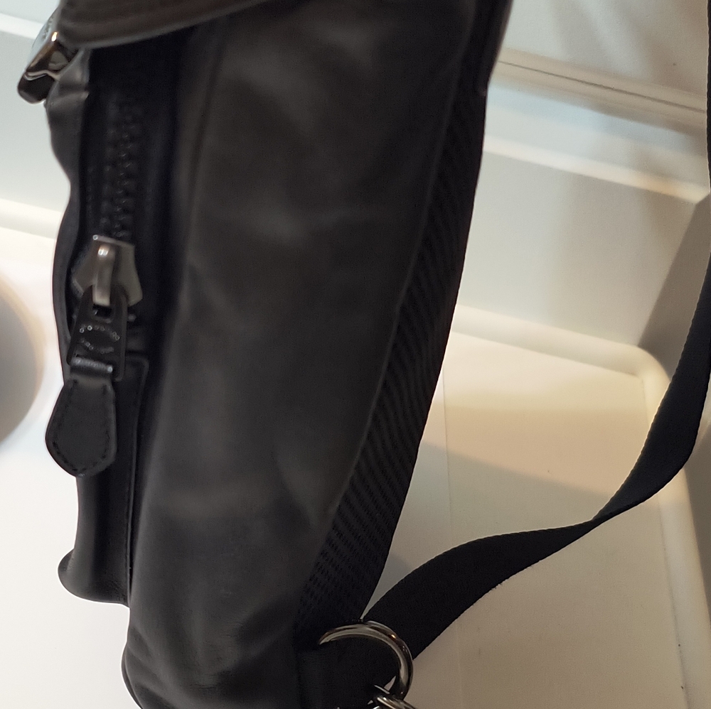 Coach Ranger Mini Pack Backpack – Black Leather - Picture 5 of 11